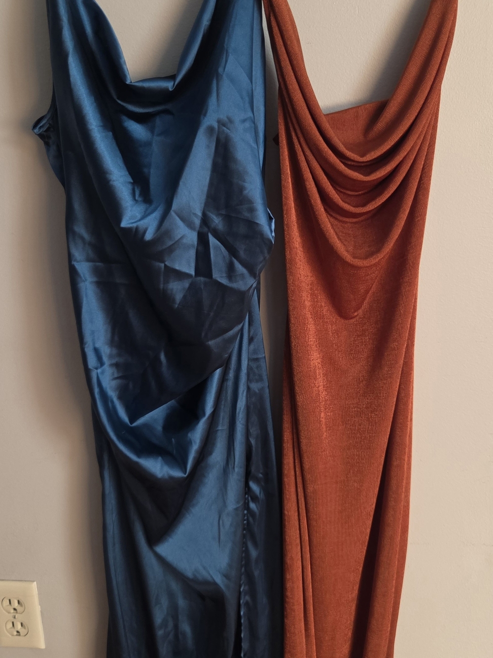 Shein Small Slinky Slip Dresses - Lot Of 2